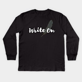 Write On Kids Long Sleeve T-Shirt